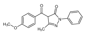 4-(4-methoxybenzoyl)-5-methyl-2-phenyl-2,4-dihydro-3H-pyrazol-3-one CAS:79605-82-6 manufacturer & supplier