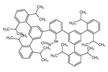 Se-(5',5''-bis(2,6-diisopropylphenyl)-2,2'',6,6''-tetraisopropyl-[1,1':3',1':3',1'':3'',1''-quinquephenyl]-2'-yl) nitroselenoite CAS:796055-71-5 manufacturer & supplier