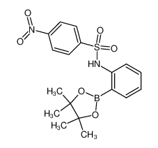 4-Nitro-N-[2-(4,4,5,5-tetramethyl-[1,3,2]dioxaborolan-2-yl)-phenyl]-benzenesulfonamide CAS:796061-09-1 manufacturer & supplier