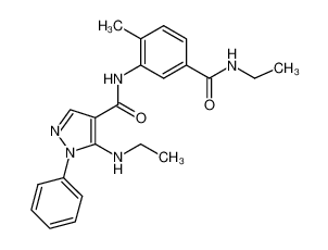 5-(ethylamino)-N-(5-(ethylcarbamoyl)-2-methylphenyl)-1-phenyl-1H-pyrazole-4-carboxamide CAS:796070-52-5 manufacturer & supplier