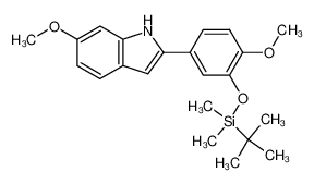 2-(3′-tert-butyldimethylsilyloxy-4′-methoxyphenyl)-6-methoxyindole CAS:796072-79-2 manufacturer & supplier