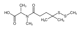 N-methyl-N-[4-methyl-(4-methyldithio)-1-oxopentyl]-L-alanine CAS:796073-57-9 manufacturer & supplier