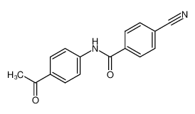 N-(4-acetylphenyl)-4-cyanobenzamide CAS:796098-16-3 manufacturer & supplier