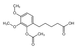 5-(2-Acetoxy-3,4-dimethoxy-phenyl)-pentanoic acid CAS:79623-05-5 manufacturer & supplier