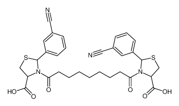 3,3'-nonanedioylbis(2-(3-cyanophenyl)thiazolidine-4-carboxylic acid) CAS:79625-55-1 manufacturer & supplier