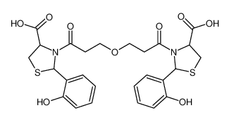 3,3'-(3,3'-oxybis(propanoyl))bis(2-(2-hydroxyphenyl)thiazolidine-4-carboxylic acid) CAS:79625-75-5 manufacturer & supplier