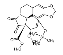 (1R*,5R*,6R*)-1-methoxy-6-methoxycarbonyl-15,16-methylenedioxy-7,8-dioxo-3-trimethylsilyloxyerythrin-2-ene CAS:79641-61-5 manufacturer & supplier