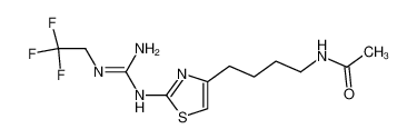 2-[2-(2,2,2-trifluoroethyl)-guanidino]-4-(4-acetaminobutyl)thiazole CAS:79652-13-4 manufacturer & supplier