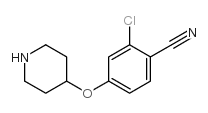 2-chloro-4-piperidin-4-yloxybenzonitrile CAS:796600-10-7 manufacturer & supplier