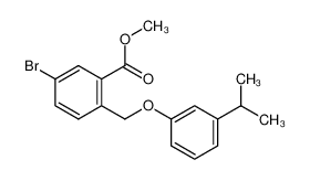 Methyl 5-Bromo-α-(3-isopropylphenoxy)-o-toluate CAS:79669-56-0 manufacturer & supplier