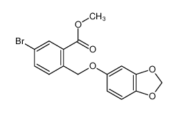 Methyl 5-Bromo-α-(3,4-methylenedioxyphenoxy)-o-toluate CAS:79669-61-7 manufacturer & supplier