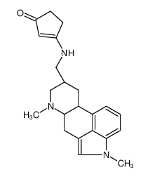 3-[[(6aR,9S)-4,7-dimethyl-6,6a,8,9,10,10a-hexahydroindolo[4,3-fg]quinoline-9-yl]methylamino]cyclopent-2-en-1-one CAS:79675-37-9 manufacturer & supplier