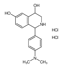 1-(4-(dimethylamino)phenyl)-1,2,3,4-tetrahydroisoquinoline-4,6-diol dihydrochloride CAS:79677-10-4 manufacturer & supplier