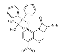 2-Amino-8-(tert-butyl-diphenyl-silanyloxy)-5-nitro-2a,3-dihydro-2H-4-oxa-8b-aza-cyclobuta[a]naphthalen-1-one CAS:79678-97-0 manufacturer & supplier