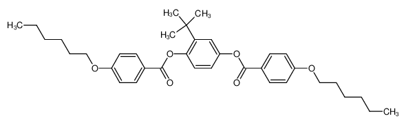 2-(tert-butyl)-1,4-phenylene bis(4-(hexyloxy)benzoate) CAS:79680-01-6 manufacturer & supplier