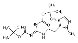 1-{[(tert-butoxycarbonyl)amino]-[(tert-butoxycarbonyl)imino]methyl}-amino-2-(1-methyl-1H-pyrazol-5-yl)ethane CAS:796845-53-9 manufacturer & supplier