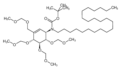 tert-butyl docosyl((1R,4R,5S,6S)-4,5,6-tris(methoxymethoxy)-3-((methoxymethoxy)methyl)cyclohex-2-en-1-yl)carbamate CAS:796850-61-8 manufacturer & supplier