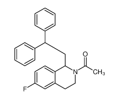 1-[1-(2,2-diphenylethyl)-6-fluoro-3,4-dihydro-1H-isoquinolin-2-yl]ethanone CAS:796868-01-4 manufacturer & supplier