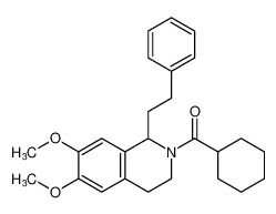 cyclohexyl(6,7-dimethoxy-1-phenethyl-3,4-dihydroisoquinolin-2(1H)-yl)methanone CAS:796868-31-0 manufacturer & supplier