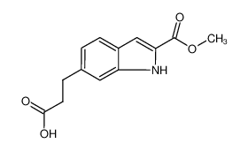 3-(2-methoxycarbonyl)indol-6-ylpropionic acid CAS:796871-11-9 manufacturer & supplier