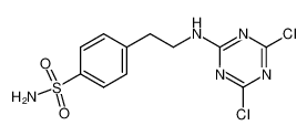 4-[2-(4,6-dichloro-1,3,5-triazin-2-ylamino)ethyl]benzenesulfonamide CAS:796871-27-7 manufacturer & supplier