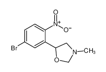 Oxazolidine, 5-(5-bromo-2-nitrophenyl)-3-methyl- CAS:796873-12-6 manufacturer & supplier