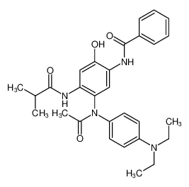 N-(5-(N-(4-(diethylamino)phenyl)acetamido)-2-hydroxy-4-isobutyramidophenyl)benzamide CAS:796881-97-5 manufacturer & supplier