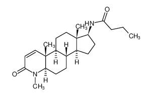 N-((4aR,4bS,6aS,7S,9aS,9bS,11aR)-1,4a,6a-trimethyl-2-oxo-2,4a,4b,5,6,6a,7,8,9,9a,9b,10,11,11a-tetradecahydro-1H-indeno[5,4-f]quinolin-7-yl)butyramide CAS:796885-16-0 manufacturer & supplier