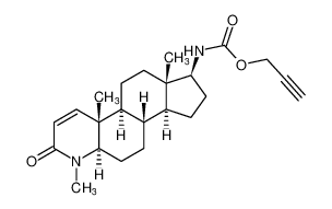 prop-2-yn-1-yl ((4aR,4bS,6aS,7S,9aS,9bS,11aR)-1,4a,6a-trimethyl-2-oxo-2,4a,4b,5,6,6a,7,8,9,9a,9b,10,11,11a-tetradecahydro-1H-indeno[5,4-f]quinolin-7-yl)carbamate CAS:796885-44-4 manufacturer & supplier