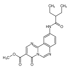 methyl 4-oxo-10-(2-ethylbutyramido)-4H-pyrimido[1,2-C]quinazoline-3-carboxylate CAS:79690-50-9 manufacturer & supplier