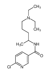 6-chloro-N-[5-(diethylamino)pentan-2-yl]pyridine-3-carboxamide CAS:79692-51-6 manufacturer & supplier