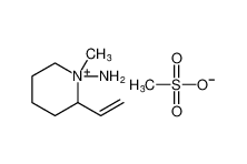 Piperidinium, 1-amino-2-ethenyl-1-methyl-, methanesulfonate CAS:79693-89-3 manufacturer & supplier