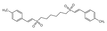 1,6-bis((4-methylstyryl)sulfonyl)hexane CAS:79695-92-4 manufacturer & supplier