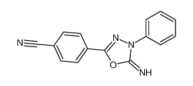 4-(5-Imino-4-phenyl-4,5-dihydro-[1,3,4]oxadiazol-2-yl)-benzonitrile CAS:79696-76-7 manufacturer & supplier