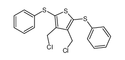 Thiophene, 3,4-bis(chloromethyl)-2,5-bis(phenylthio)- CAS:796964-24-4 manufacturer & supplier