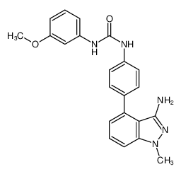 1-(4-(3-amino-1-methyl-1H-indazol-4-yl)phenyl)-3-(3-methoxyphenyl)urea CAS:796967-92-5 manufacturer & supplier