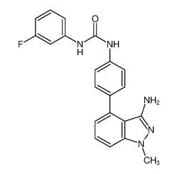 1-(4-(3-amino-1-methyl-1H-indazol-4-yl)phenyl)-3-(3-fluorophenyl)urea CAS:796967-94-7 manufacturer & supplier