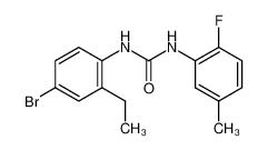 N-(4-bromo-2-ethylphenyl)-N'-(2-fluoro-5-methylphenyl)urea CAS:796970-03-1 manufacturer & supplier