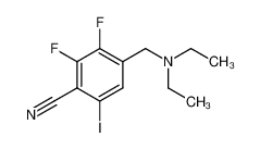 4-[(diethylamino)methyl]-2,3-difluoro-6-iodobenzonitrile CAS:796970-21-3 manufacturer & supplier