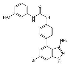 1-(4-(3-amino-6-bromo-1H-indazol-4-yl)phenyl)-3-(m-tolyl)urea CAS:796970-43-9 manufacturer & supplier