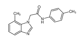 1H-Benzimidazole-1-acetamide, 7-methyl-N-(4-methylphenyl)- CAS:796973-62-1 manufacturer & supplier