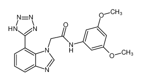 2-(7-(1H-tetrazol-5-yl)-1H-benzo[d]imidazol-1-yl)-N-(3,5-dimethoxyphenyl)acetamide CAS:796973-97-2 manufacturer & supplier