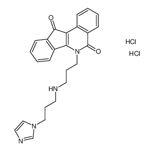 6-(3-((3-(1H-imidazol-1-yl)propyl)amino)propyl)-5H-indeno[1,2-c]isoquinoline-5,11(6H)-dione dihydrochloride CAS:796974-90-8 manufacturer & supplier