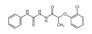 2-(2-(2-chlorophenoxy)propanoyl)-N-phenylhydrazine-1-carbothioamide CAS:79698-93-4 manufacturer & supplier