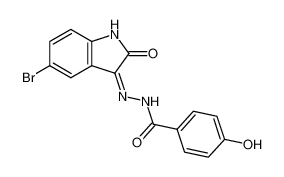 4-Hydroxy-benzoic acid [5-bromo-2-oxo-1,2-dihydro-indol-(3Z)-ylidene]-hydrazide CAS:79699-51-7 manufacturer & supplier