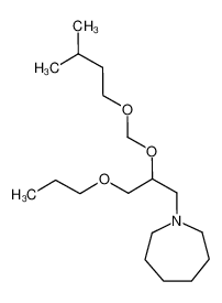 3-Hexamethylenimino-2-(isopentyloxy-methoxy)-1-propyloxy-propan CAS:797-18-2 manufacturer & supplier