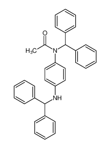 Acetamide, N-(diphenylmethyl)-N-[4-[(diphenylmethyl)amino]phenyl]- CAS:797037-09-3 manufacturer & supplier