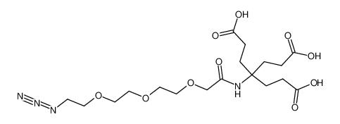 4-(2-{2-[2-(2-Azido-ethoxy)-ethoxy]-ethoxy}-acetylamino)-4-(2-carboxy-ethyl)-heptanedioic acid CAS:797037-54-8 manufacturer & supplier