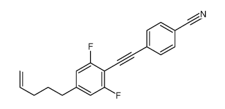 4-[2-(2,6-difluoro-4-pent-4-enylphenyl)ethynyl]benzonitrile CAS:797047-83-7 manufacturer & supplier