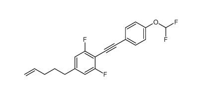 2-((4-(difluoromethoxy)phenyl)ethynyl)-1,3-difluoro-5-(pent-4-en-1-yl)benzene CAS:797047-86-0 manufacturer & supplier